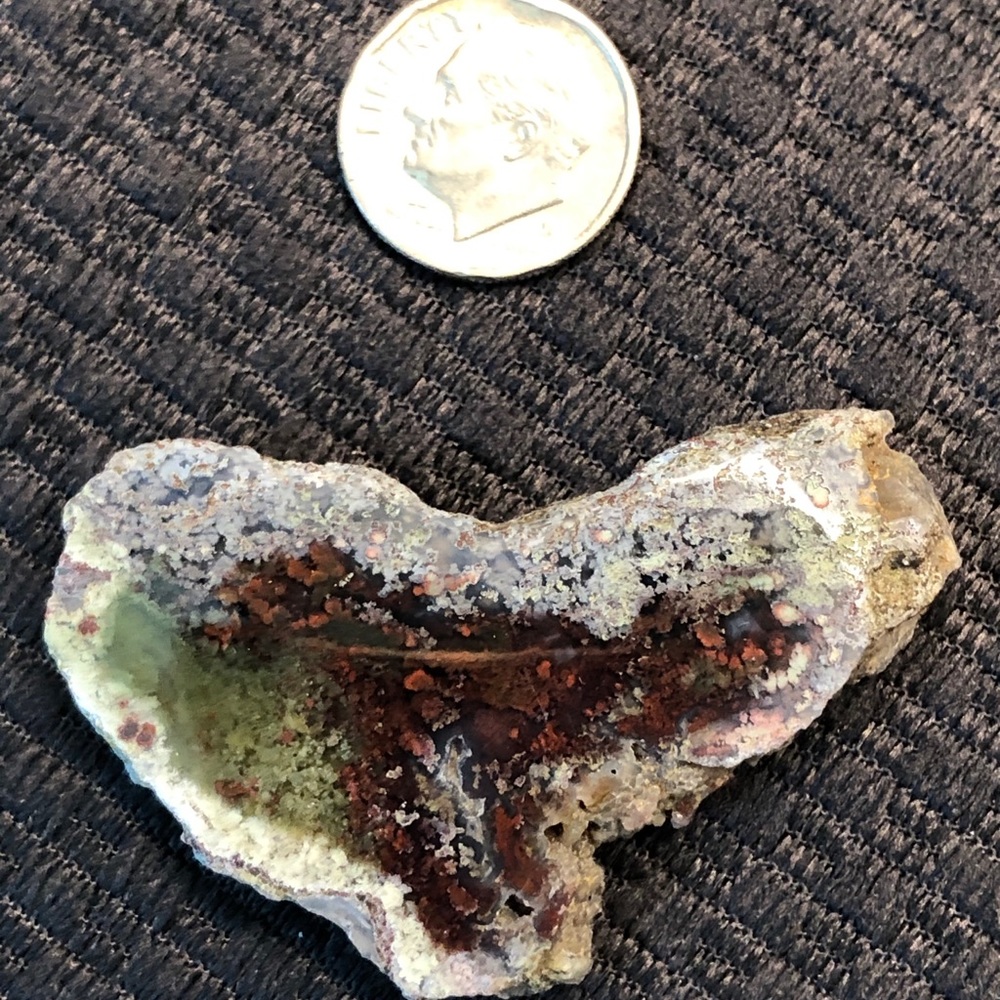 Freeform moss agate - Picture 16 of 16
